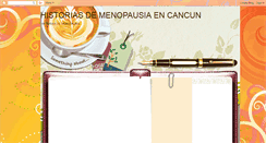 Desktop Screenshot of historias-de-menopausia-cancun.blogspot.com