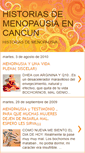 Mobile Screenshot of historias-de-menopausia-cancun.blogspot.com