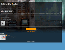 Tablet Screenshot of behindradar.blogspot.com