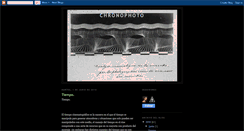 Desktop Screenshot of chronophotoblog.blogspot.com