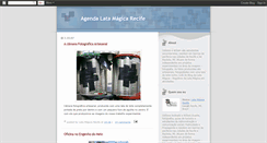 Desktop Screenshot of agendalatamagica.blogspot.com