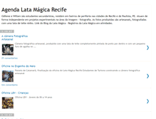 Tablet Screenshot of agendalatamagica.blogspot.com