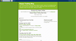 Desktop Screenshot of happytradingblog.blogspot.com