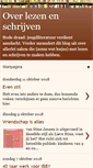 Mobile Screenshot of overlezenenschrijven.blogspot.com