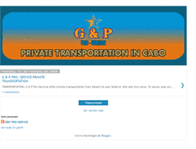 Tablet Screenshot of gpproservice.blogspot.com