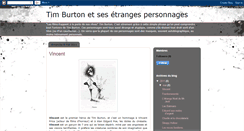 Desktop Screenshot of personnagesdetimburton.blogspot.com