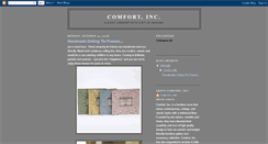 Desktop Screenshot of comfortinc.blogspot.com