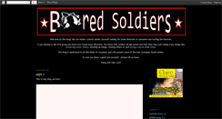 Desktop Screenshot of bored-soldiers.blogspot.com