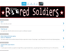 Tablet Screenshot of bored-soldiers.blogspot.com