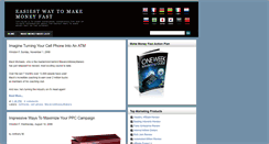 Desktop Screenshot of easiestwaytomakemoneyfast.blogspot.com