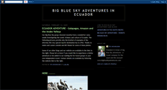 Desktop Screenshot of galapagosamazon.blogspot.com