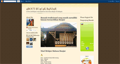 Desktop Screenshot of buacakbanjar.blogspot.com