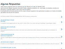Tablet Screenshot of algunasrespuestas.blogspot.com