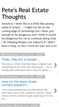 Mobile Screenshot of petesrealestatethoughts.blogspot.com