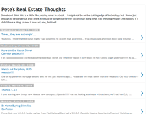 Tablet Screenshot of petesrealestatethoughts.blogspot.com