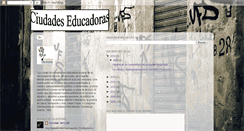 Desktop Screenshot of ciudadeseducadoras.blogspot.com