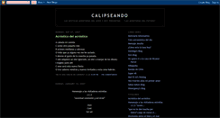 Desktop Screenshot of calipsas.blogspot.com