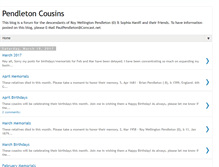 Tablet Screenshot of pendletoncousins.blogspot.com