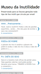 Mobile Screenshot of museuinutil.blogspot.com