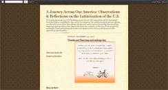 Desktop Screenshot of journeyacrossouramerica.blogspot.com