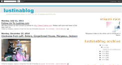 Desktop Screenshot of lustinablog.blogspot.com