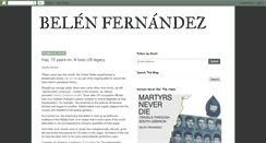 Desktop Screenshot of belenfernandez-writings.blogspot.com