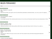 Tablet Screenshot of belenfernandez-writings.blogspot.com