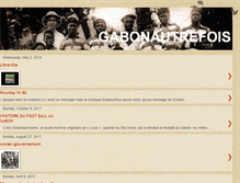 Tablet Screenshot of gabonautrefois.blogspot.com