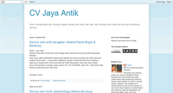 Desktop Screenshot of jaya-antik.blogspot.com