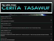 Tablet Screenshot of ceritatasawuf.blogspot.com