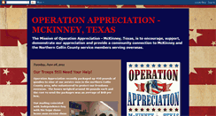 Desktop Screenshot of operationappreciationmckinney.blogspot.com