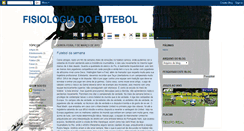 Desktop Screenshot of fisiologiadofutebol.blogspot.com