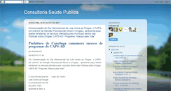 Desktop Screenshot of consultoriasaudepublica.blogspot.com