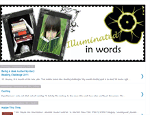 Tablet Screenshot of illuminatedinwords.blogspot.com
