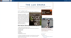 Desktop Screenshot of luafamily.blogspot.com