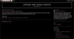 Desktop Screenshot of loucosporjesuscristoo.blogspot.com