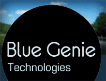 Tablet Screenshot of bluegenietech.blogspot.com