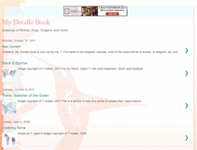 Tablet Screenshot of mydoodlebook.blogspot.com