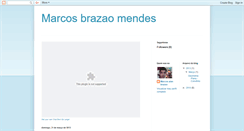 Desktop Screenshot of marcosbrazaomendes.blogspot.com