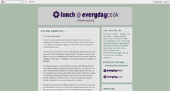 Desktop Screenshot of everydaylunch.blogspot.com