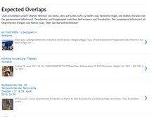 Tablet Screenshot of expected-overlaps.blogspot.com