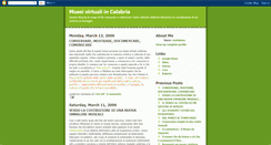Desktop Screenshot of museicalabria.blogspot.com