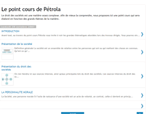 Tablet Screenshot of petrola-cours.blogspot.com