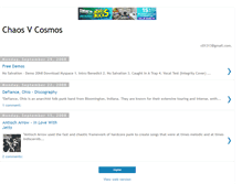 Tablet Screenshot of chaosvcosmos.blogspot.com