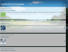 Tablet Screenshot of landsendlimo.blogspot.com