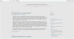 Desktop Screenshot of chrysler5thavenue.blogspot.com