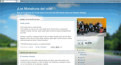 Desktop Screenshot of losmonstruosdelcole.blogspot.com
