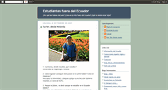 Desktop Screenshot of estudiantesfueradelecuador.blogspot.com