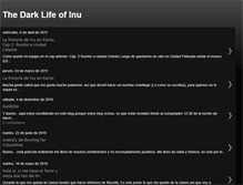 Tablet Screenshot of darklifeinu.blogspot.com