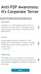 Mobile Screenshot of antip2pawareness.blogspot.com